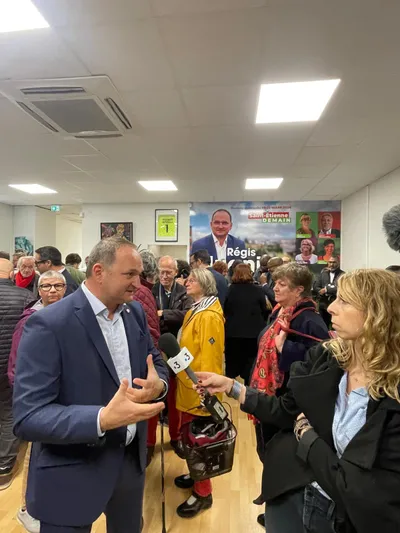 Photo de l'inauguration du local