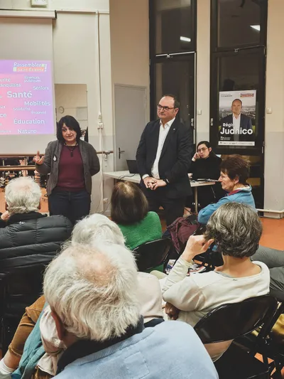 Réunion de proximité dans les quartiers de la Cotonne