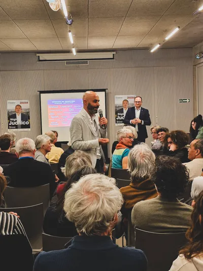 Réunion de proximité dans le quartier Jacquard