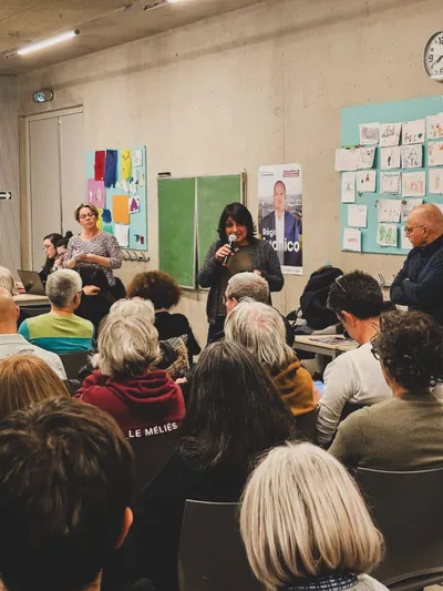 Réunion de proximité dans le quartier Jacquard