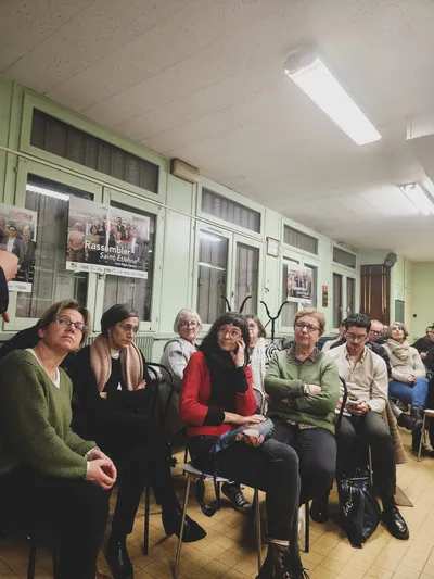 Réunion de proximité à Montreynaud