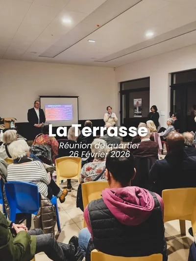 Réunion de proximité à la Terrasse